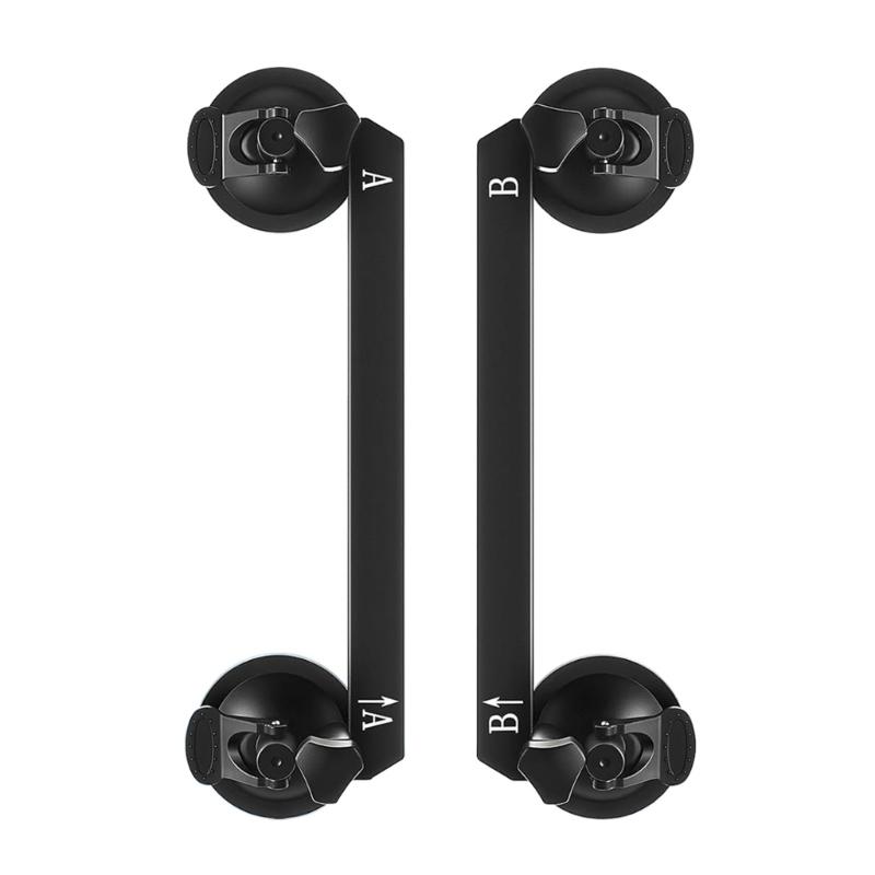 Easy Installation Suction Cup Car Mount Vibrations Proof Interior Sunroof & Window Mount Suction Mount Car Mounting Kit