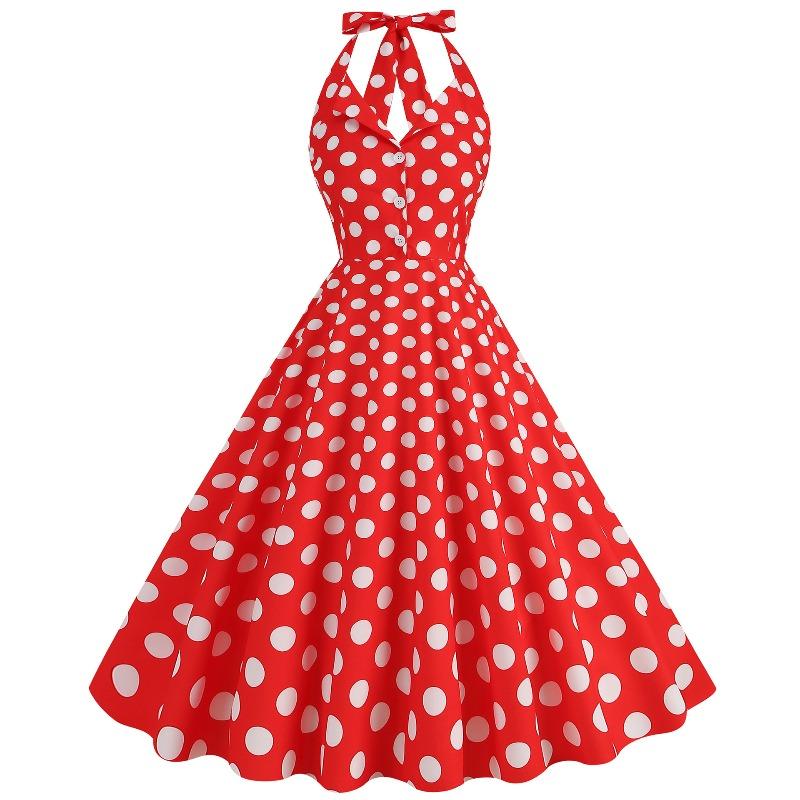 IHUASU Fashion Summer Spring Sleeveless Casual Dresses S