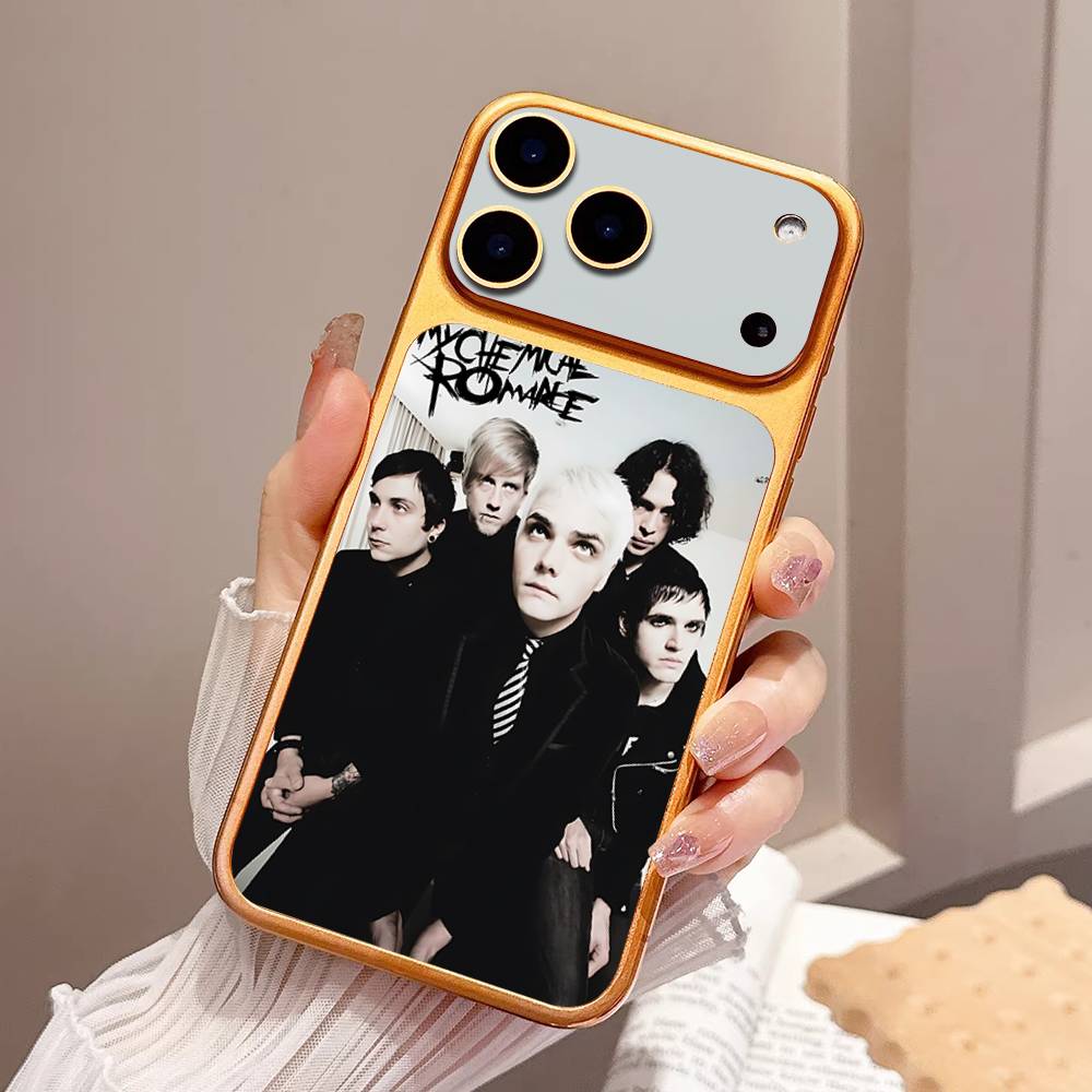 My Chemical Romance Rock Band Modern Style Back Decal Sticker Protective Wrap Skin For IPhone 17 Pro 17 Pro Max