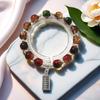 Daisy Popcorn Beaded Bracelet: Elegant Women's Hand Jewelry