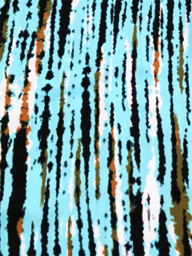 EDOLYNSA 2024 Plus Size Striped Tie-dye V-neck Short Sleeve Kaftan Sexy Swimsuit Coverup For Women Summer Beach Dress House Dresses Q1218