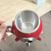 1Pcs Rocket Coffee Cup, Creative Resin Stainless Steel Water Cup, Spacecraft Mug, Milk Cup