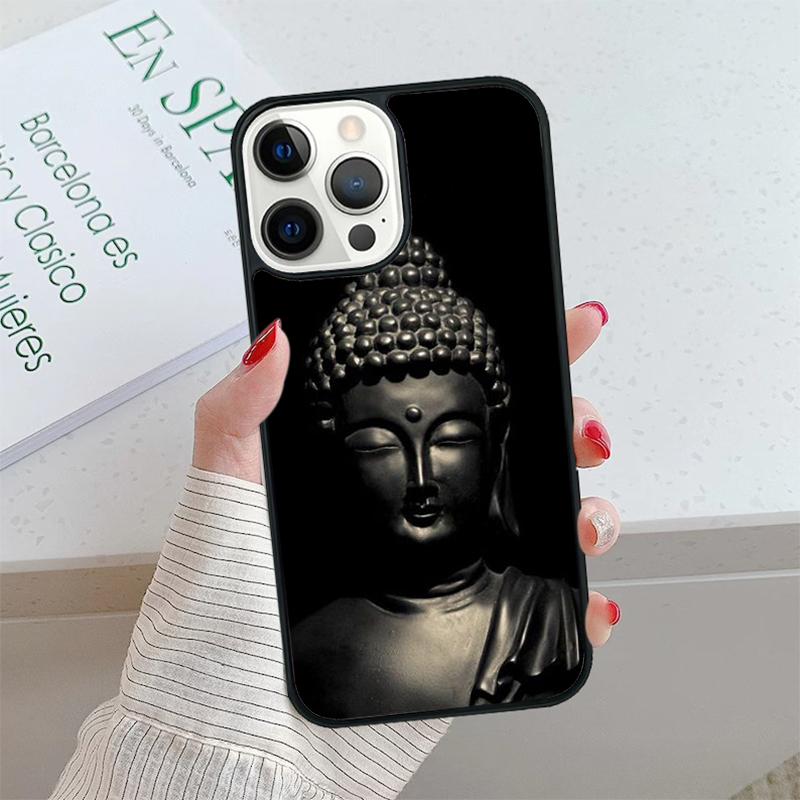 Buddha Statue Phone Case cover For iPhone 17 Air 15 16 16e 14 13 Pro Max Coque 12 11 Pro Max For Apple PLUS fundas shell