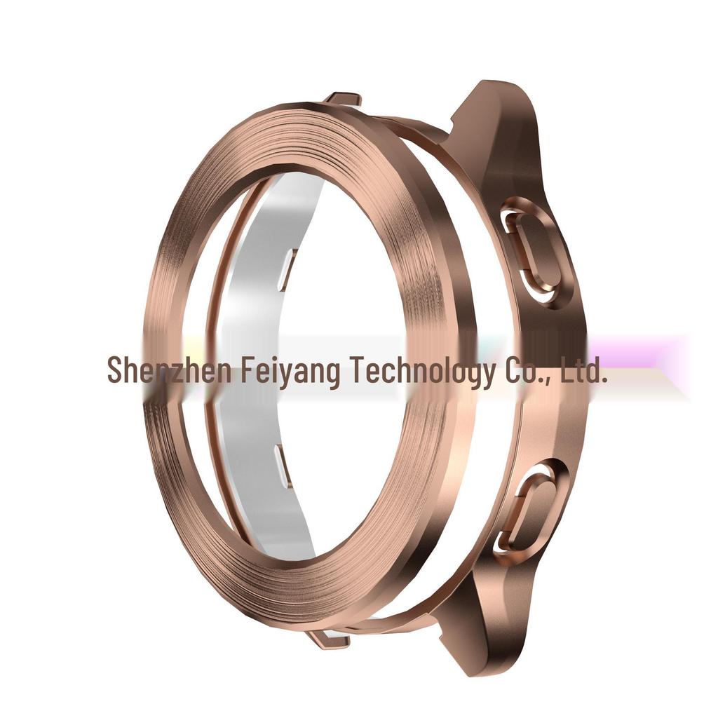 Xiaomi S3 Electroplated Hard Case: Hollow PC Protective Cover for Xiaomi Watch.