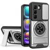 KEYSION Magnetic Phone Case for Infinix Hot 50 Pro+ 4G Hot 50 5G Slide Camera Protection Upright Kickstand Shockproof Back Cover