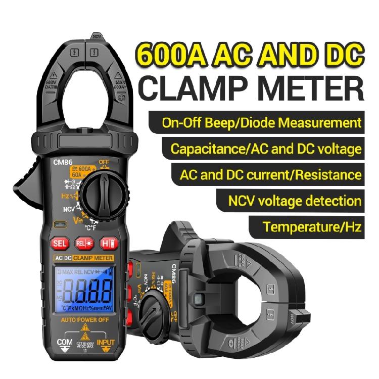 Precisions Digital Clamp Meter with User Friendly Design & Backlit Display Upgrades for Diverse Electrical Testing Needs
