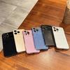 Fashion Plating Glass Lens Cover For Magsafe Magnetic phone case For iPhone 17 15 14 16 Pro Max Full Frame Wireless Charge Cover