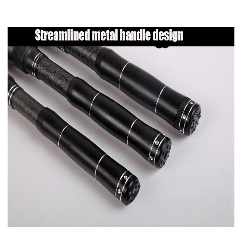 Mavllos Sea Rod Short Telescopic Fishing Rod with 45° Anti-tangling Guide Ring  Metal Explosion-proof Carbon Fiber Carp Fishing Rod
