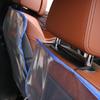 Auto Innenraum PE Folie Schutzhülle Schmutzabweisende Matte Autositzlehne Anti-Rutsch Anti-Tritt Und Anti-Kick Matte Für Kinder Werkzeuge