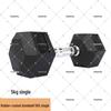 Zhong Bi Sheng Hexagonal Rubber Coated Dumbbells
