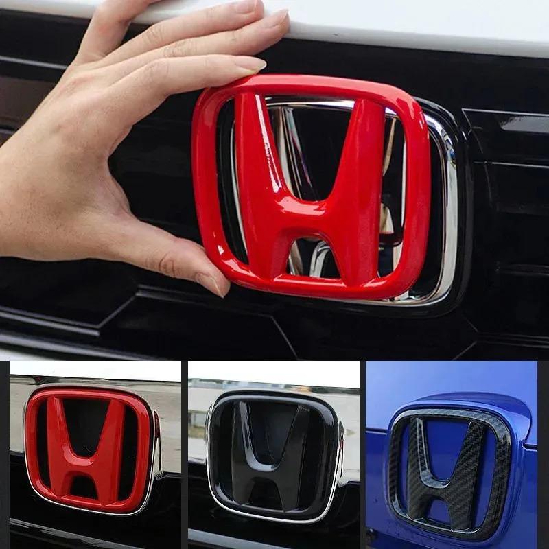 Honda Car Front Rear Logo Grille Emblem Sticker Auto Accessories for CR-V STEPWGN Civic Accord City XR-V Odyssey Fit