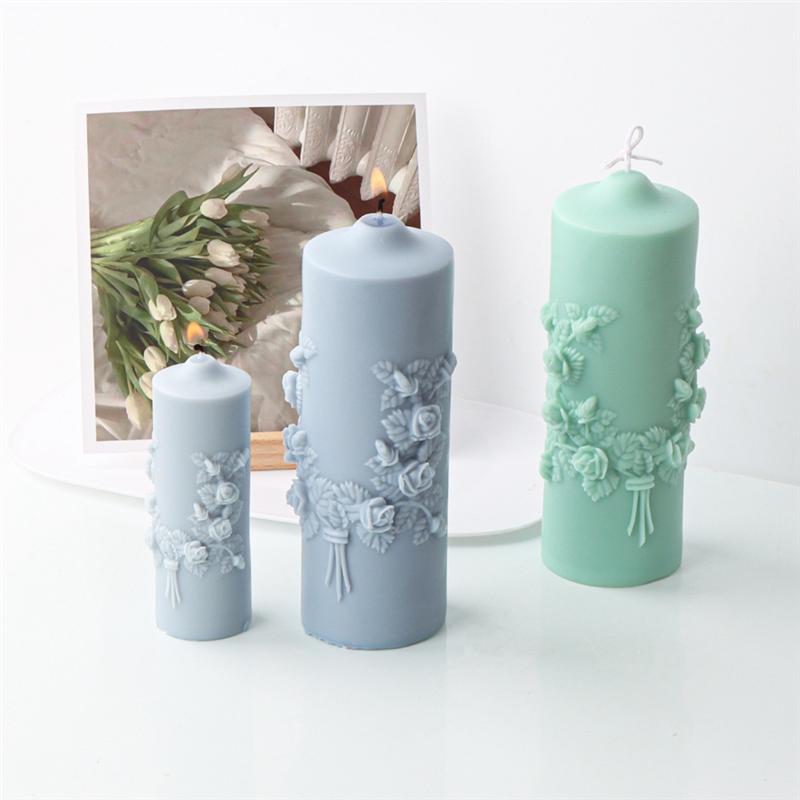 M-Moderne-Kerze Silikonformen zur Herstellung von Kerzen, Harzen, Duftkerzen, handgemachten Wachsseifen