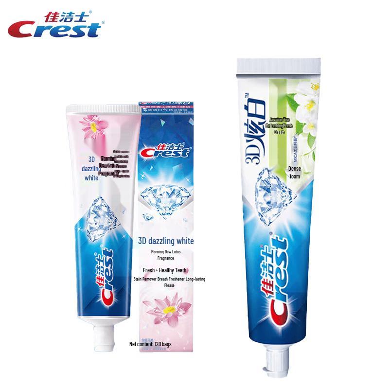 Crest 3D White Toothpaste Combo Pack