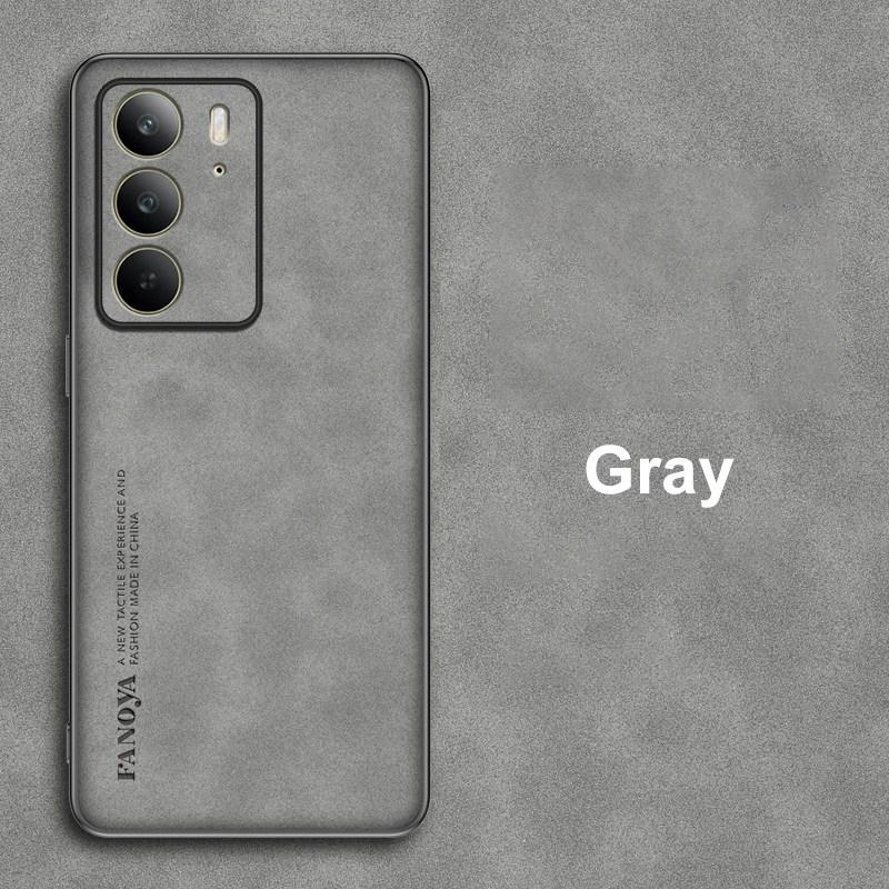 For Realme C75 Case Luxury PU Leather Phone Case For Realme C75 RealmeC75 Back Cover Matte Silicone Shockproof Full Protection