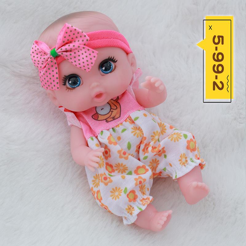 

Виниловая кукла реборн: Полностью моющаяся игрушка-симулятор 15cm