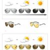 Mens Polarized Photochromic Sunglasses UV400 Pilot Sport Driving Outdoor Glasses