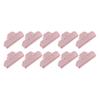 10PCS Food Sealing Clip Tight Damp Proof Multipurpose Easy To Use Snack Bag Sealer Clip for Kitchen Pink