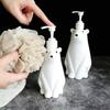 300/900ml Polar Bear Shape Kitchen Soap Dispenser Liquid Shampoo Shower Gel Lotion Dispensing Bottle Hand Sanitizer Press Pumps