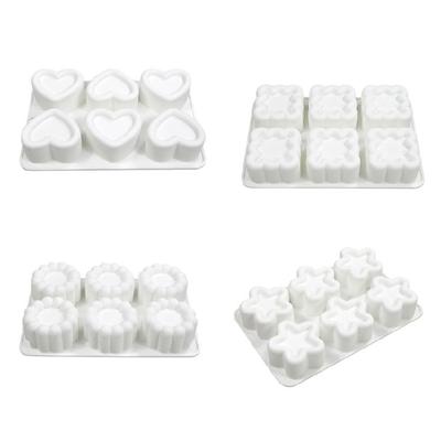 Konkave Schokoladenform Silikone Kerzenform Haushalt Kuchen Dessert Backwerkzeug