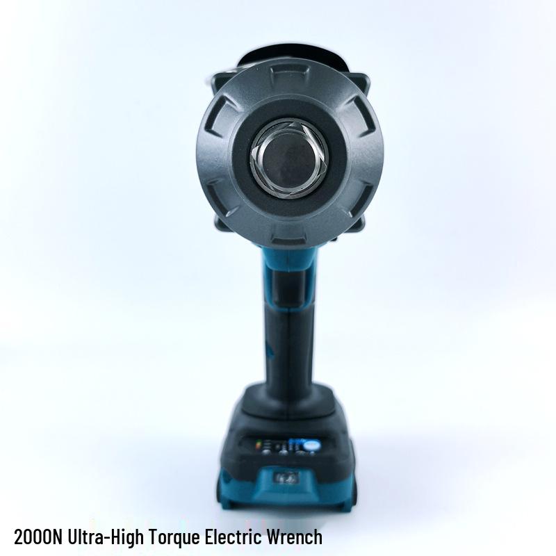 Makita-Style High Torque Brushless Electric Impact Wrench with Rechargeable Battery for Auto Repair & Scaffolding