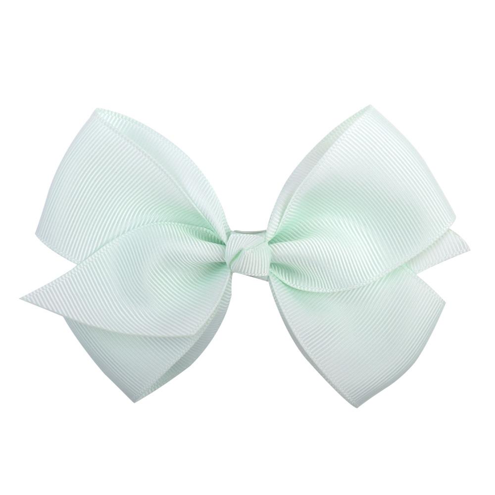 1pcs 4.5 Inches Sweet Candy Color Hair Bows With Clip Kids Girls Boutique Handmade Hair Clip Hairgrips Hair Accessories