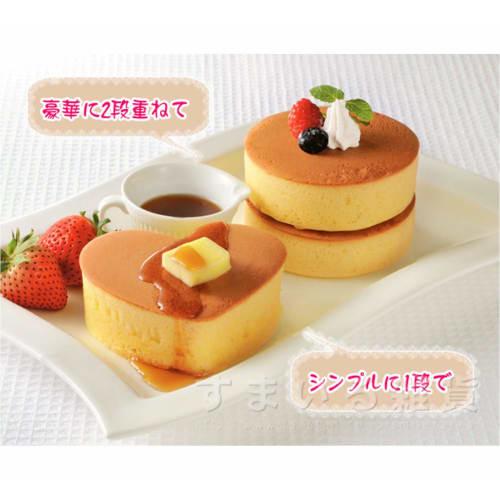 Ernest Silicone Pancake Mold (Circle) Thick, 3 Types, for Fluffy Pancakes, A-75853, a Brand Favoured by Major Restaurants