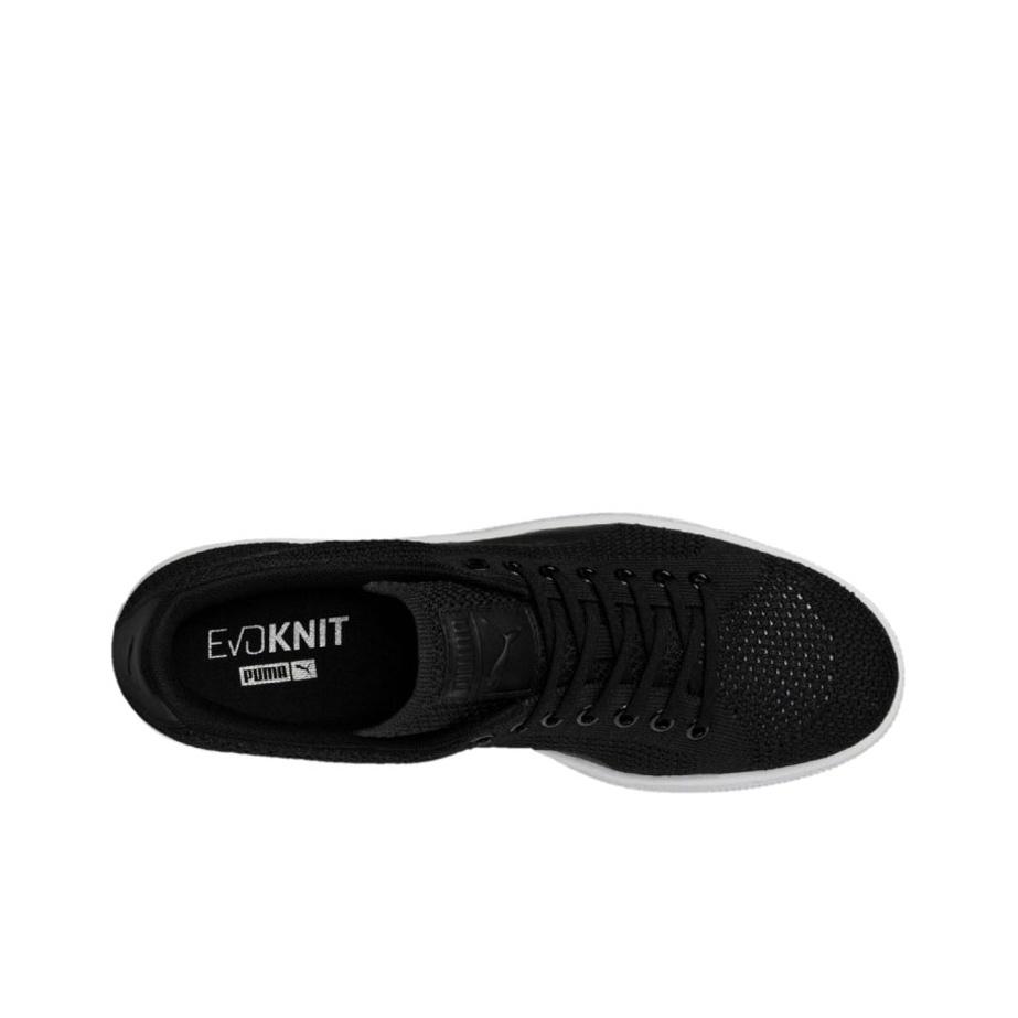 Puma Basket Classic Evoknit Low Top Sneakers Unisex Sneakers Black 363180-03