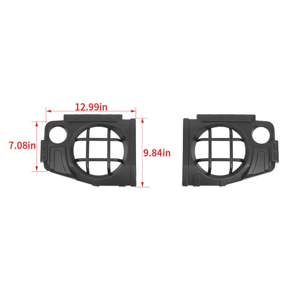 YOCTM Headlight Guards for Suzuki Jimny Sierra and Nomad JC74 Headlight Headlight Exterior Parts and Accessories JB64, JB74, (2019-2024), Covers,