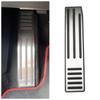 Car Foot Rest Pedals for Tesla Model S X 5YJX 5YJS 2012-2019 2020 2021 Footrest Pedal Sticker Stainless Steel Accessories