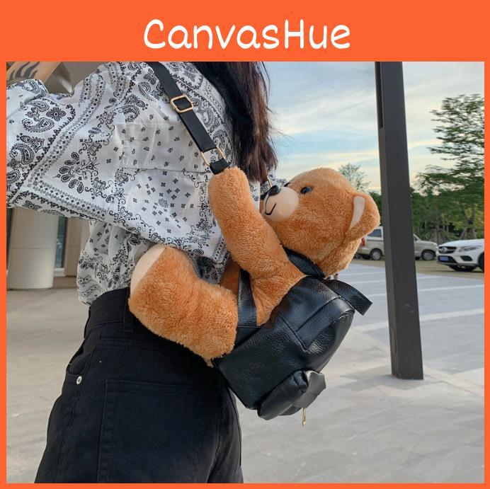 Backpack Bear Plush With Large Storage For School And Travel Special Characters Included
