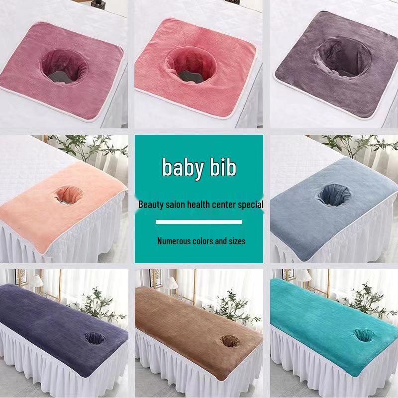 Beauty Salon Face Down Towel: Soft, Thick, Absorbent Pad for Massage Beds