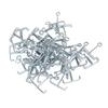 50Pcs Flat Jaw Pinchcocks Stainless Steel Strong Clamping Rustproof Latex Tube Clamps for Chemical S