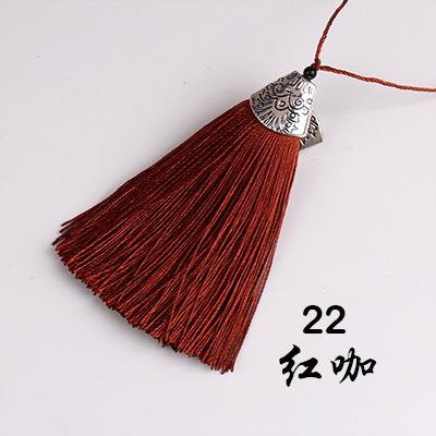 5Pcs 8cm Fish Mouth Tassel - DIY Fringe Trim for Handbag Fragrant Sachet Chinese Traditional Decorative Pendant for Costume Fan