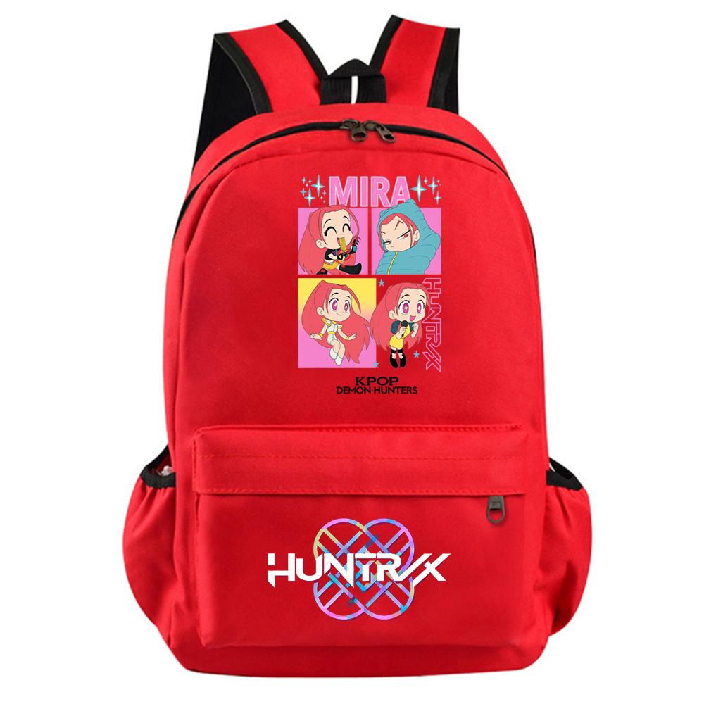 Rucsac Desen Animat K-Pop Vânătorii de Demoni Imprimat pentru Adolescent Student Fată Băiat Ghiozdan Școlar Femei Capacitate Mare Impermeabil Geantă de Călătorie Cadou Copil