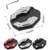1PC Kickstand Side Stand For Yamaha Motorcycle Bike Support Plate Aluminum Alloy Motorbike Accessory Extension Pad Enlarger Plate