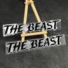 2pcs THE BEAST Motorcycle Stickers Waterproof for Motorcycle Helmet Fairing Fuel Tank Car Window Scooters Universal Vinyl Decals