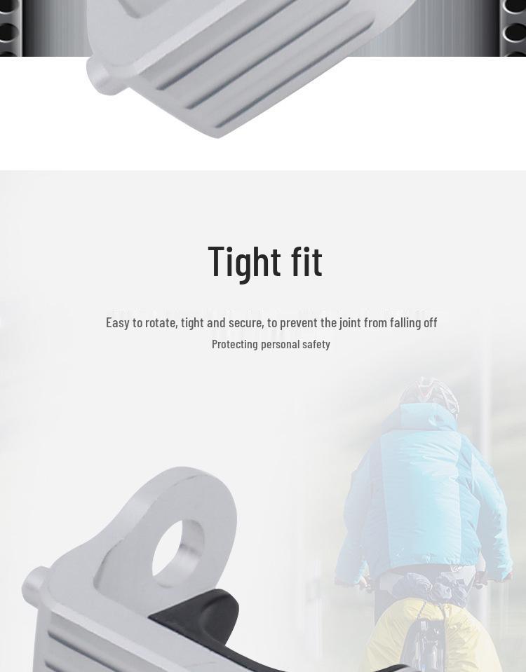Xiaobu E-type Aluminum Folding Bike Hook Custom Front Fork & E-buckle