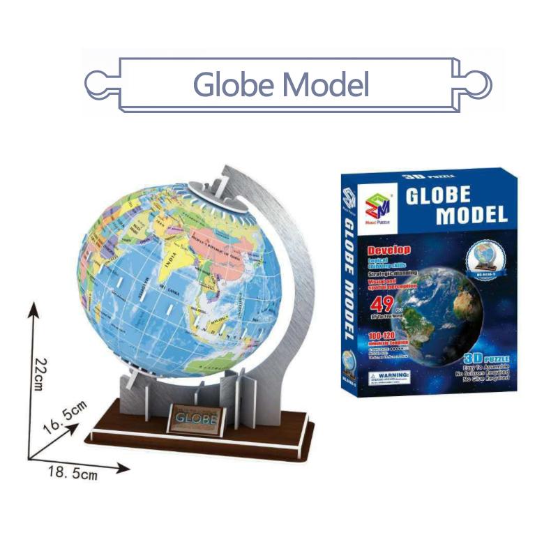 

3D трехмерный пазл глобус восемь планет детские развивающие игрушки своими руками собранные вручную подарок