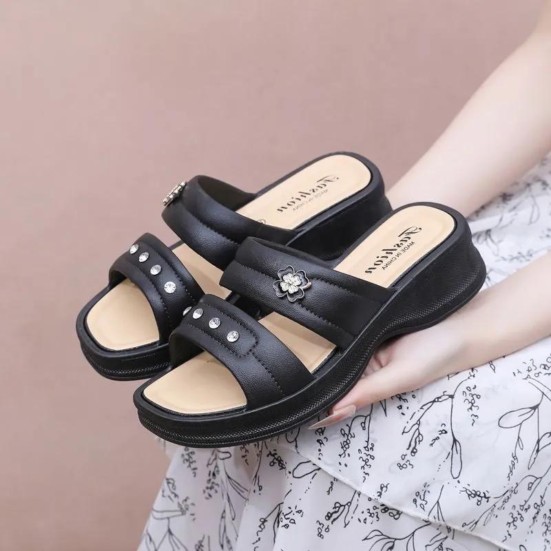 sandalias women fashion light weight anti skid daily wear footware lady casual spring summer open toe beige sandals shoes ab537