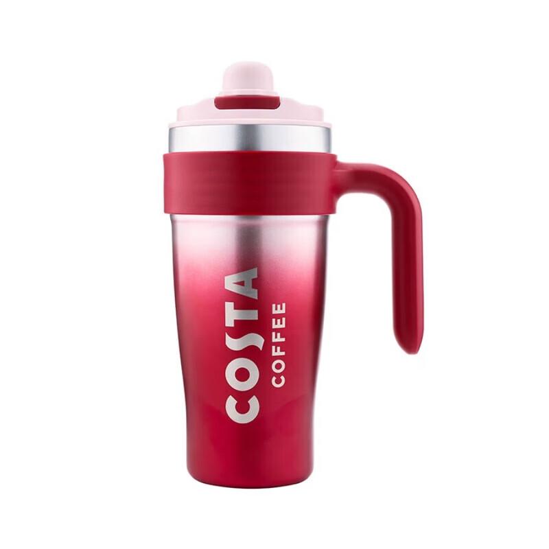 COSTA Colorful Insulated Stainless Steel Straw Tumbler