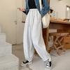 Overalls Women's High Waist Skinny Loose Daddy Sweatpants Huamian Autumn New Straight Versatile Casual Harlan Pants