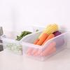 Transparent Food Fridge Storage Box Stackable Bins Shelf Basket  for Kitchen Organizer