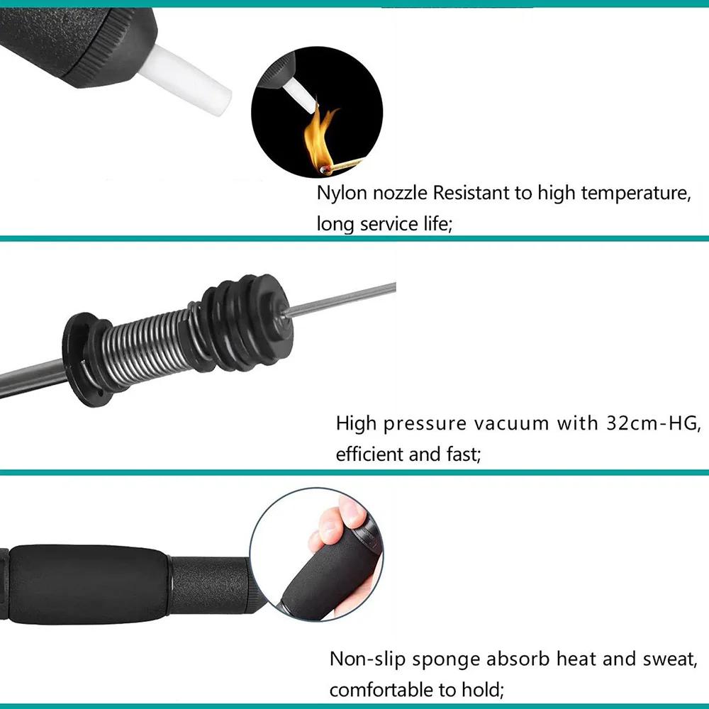 STONEGO Electric Soldering Iron Kit with Tin Suction Device Tin Suction Gun Tool Set for Soldering Repair