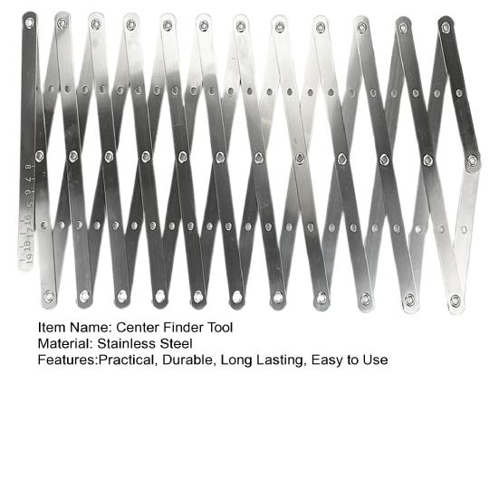 Yousheng Center Point Finder Woodworking Center Finder Marking Tool User-Friendly Design High Accuracy Portable Equal Spacing Layout Tool