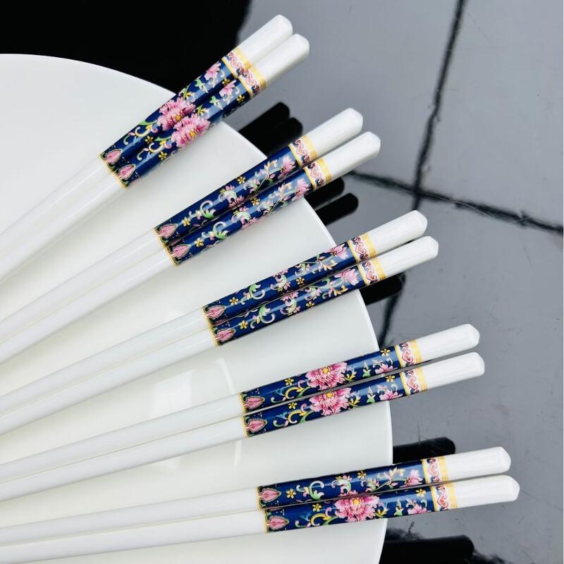 Набор фарфоровых палочек для еды Jingdezhen