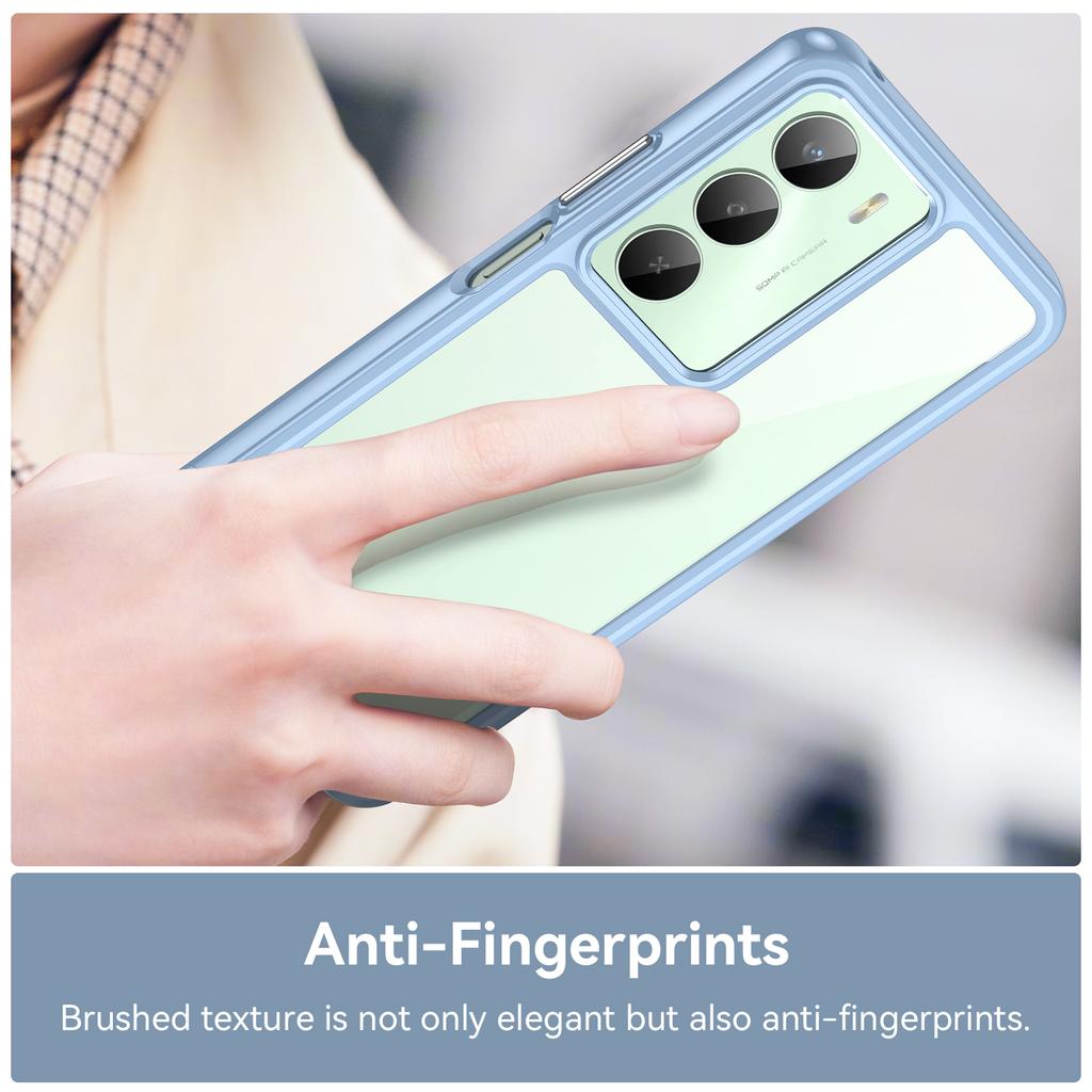 For Realme V70 5G/V70s 5G/14x 5G Case TPU + Acrylic Protective Clear Phone Cover