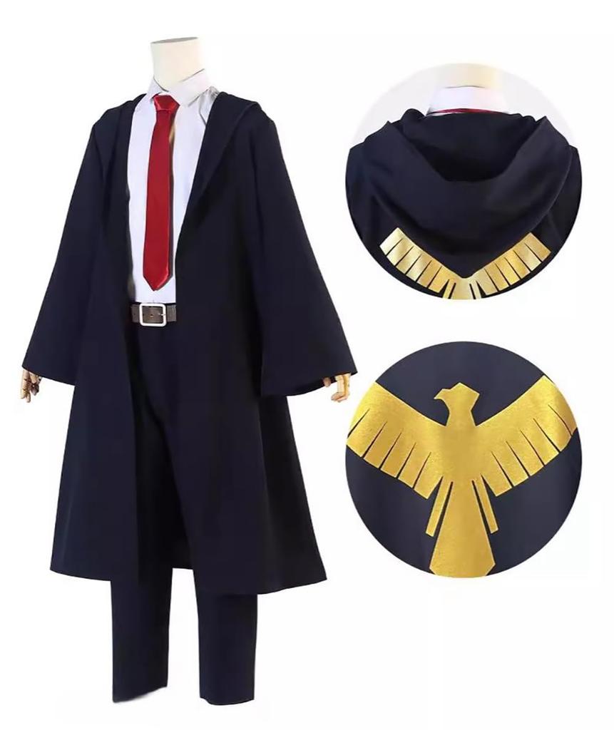 COSSA Mashle Cosplay Adult Perfect for School Cultural and Christmas Costume, Uniform, Festivals, Festivals, Halloween, (XL)