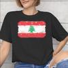 Lebanon Flag Heart New Arrival T Shirts for Unisex Unisex Pure Cotton Tee Shirt Clothing