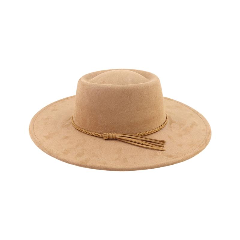 Klassieke Homburg Tophoed Panama Hoed Cadeau voor Vriend Tophoed Gevlochten Riem Kostuum voor Buitenbijeenkomsten