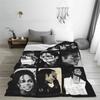 MJ M-Michaels Piosenkarz Koc J-Jacksons Zdjęcie Kempingowy Flanelowy Koc Ciepły Miękki Kanapa Fotel Sofa Łóżko Prześcieradło Prezent